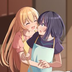 This is a pixiv picture whose title is Cookin.