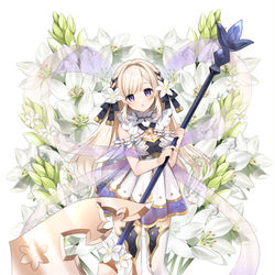 This is a pixiv picture whose title is 【フラワーナイトガール】オーニソガラム.