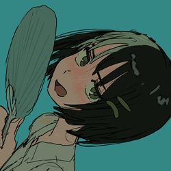 This is a pixiv picture whose title is あつい.