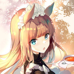 This is a pixiv picture whose title is メイドスズカさん.