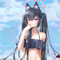 This is a pixiv picture whose title is 水着セリカ.