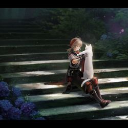 This is a pixiv picture whose title is 100枚チャレンジ-13.