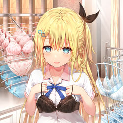 This is a pixiv picture whose title is ランジェリーガールをお気に召すまま2.