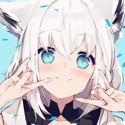 This is a pixiv picture whose title is 白上フブキ.