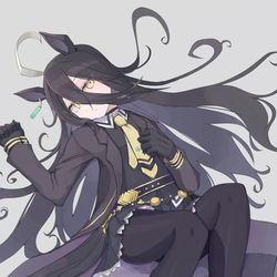 This is a pixiv picture whose title is マンハッタンカフェ.