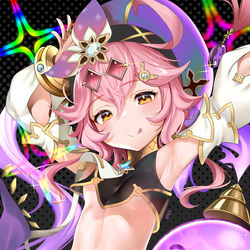 This is a pixiv picture whose title is 💖💜Dori💜💖.