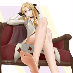 This is a pixiv picture whose title is vanguard’s barefoot.
