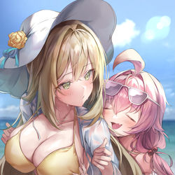 This is a pixiv picture whose title is nice pillow.