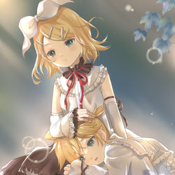 This is a pixiv picture whose title is ふたりの想い.