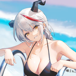 This is a pixiv picture whose title is 埃吉尔和夏天.