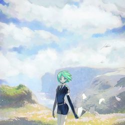 This is a pixiv picture whose title is フォスフォフィライト.