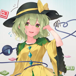 This is a pixiv picture whose title is 東方絵.