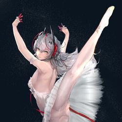 This is a pixiv picture whose title is Swan Lake.