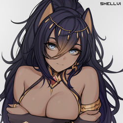 This is a pixiv picture whose title is Dehya.