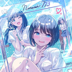 This is a pixiv picture whose title is 夏映え！.