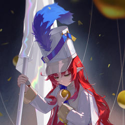 This is a pixiv picture whose title is 桃金娘.