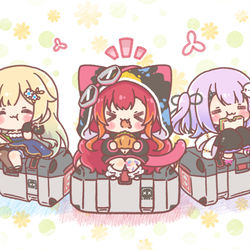 This is a pixiv picture whose title is えまるなつな🥪.