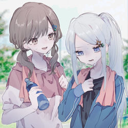 This is a pixiv picture whose title is 運動.