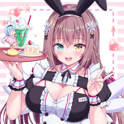 This is a pixiv picture whose title is カフェえんじぇらーとへようこそ🐰☕.