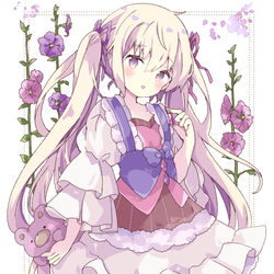 This is a pixiv picture whose title is 立葵.