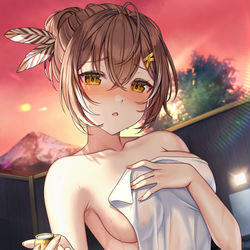 This is a pixiv picture whose title is 七詩ムメイ.