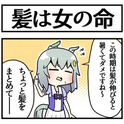This is a pixiv picture whose title is 髪が伸びたセイちゃん.