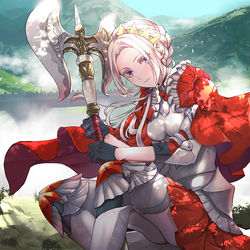 This is a pixiv picture whose title is 無双エーデルガルト.
