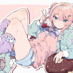 This is a pixiv picture whose title is ☆.
