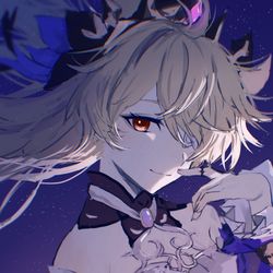 This is a pixiv picture whose title is 極夜の真夢.