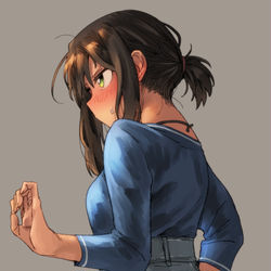 This is a pixiv picture whose title is おしりガードブッキー.