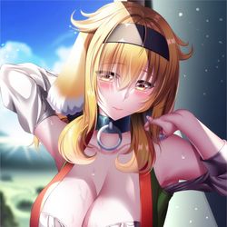 This is a pixiv picture whose title is ロクサーヌ(異世界迷宮でハーレムを).