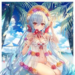 This is a pixiv picture whose title is Summer.