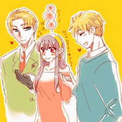 This is a pixiv picture whose title is ロ＋黄×ヨ.