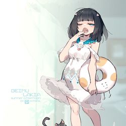 This is a pixiv picture whose title is 唄姆 夏日風情.