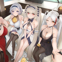 This is a pixiv picture whose title is 5周年贺图.