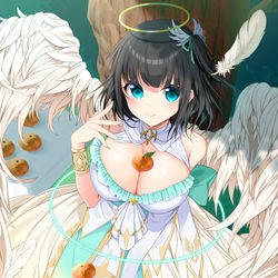 This is a pixiv picture whose title is 【skeb】王子しぐれ/スイートエンジェル.