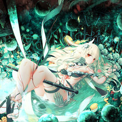 This is a pixiv picture whose title is 堕落.