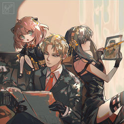 This is a pixiv picture whose title is SPY×FAMILY log.