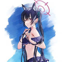 This is a pixiv picture whose title is 水着セリカ.