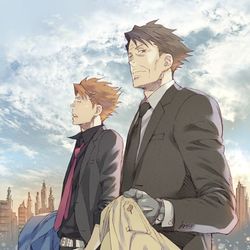 This is a pixiv picture whose title is 出動.