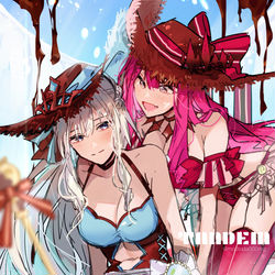 This is a pixiv picture whose title is サマー･チョコレート･ウィッチーズ.