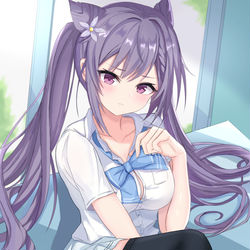 This is a pixiv picture whose title is 刻晴最強！刻晴最強！.