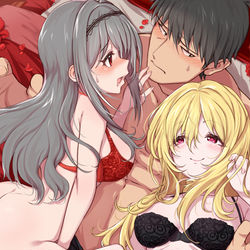 This is a pixiv picture whose title is 誘惑の果実.