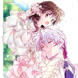 This is a pixiv picture whose title is 殺りんジューンブライド２（現パロ）.