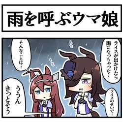 This is a pixiv picture whose title is 天気のコメ.