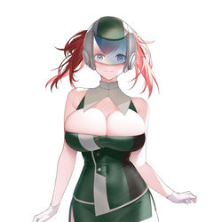 This is a pixiv picture whose title is 【お仕事】『悪の女幹部ペリジーニュームーン』統制局局員A、B.