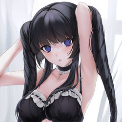 This is a pixiv picture whose title is お着替え.
