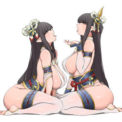 This is a pixiv picture whose title is Sucking.