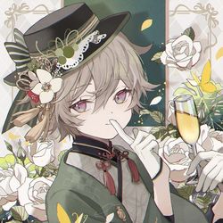 This is a pixiv picture whose title is Champagne.