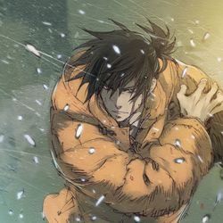 This is a pixiv picture whose title is 死闘.